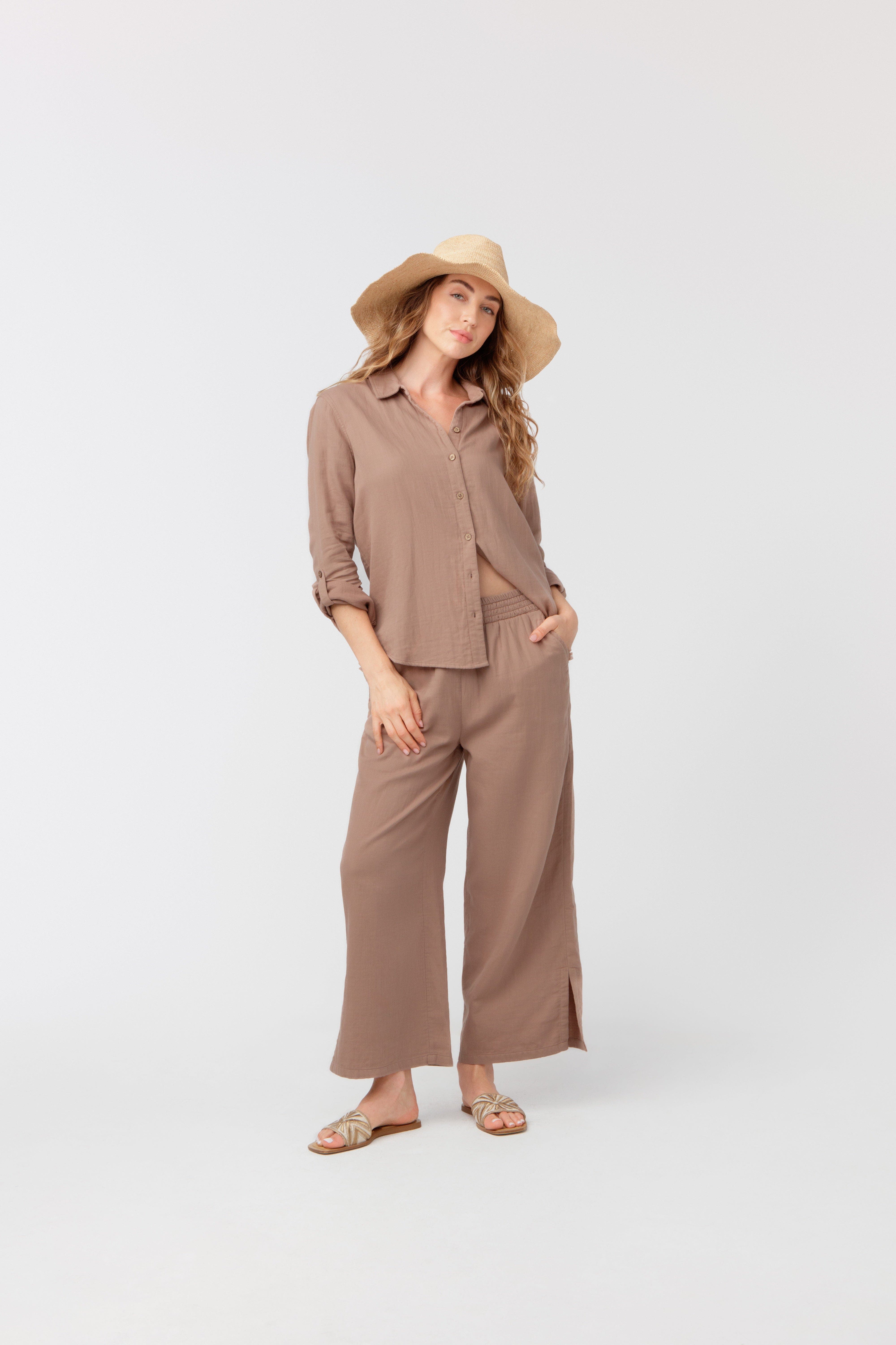 Gauze Travel Pant