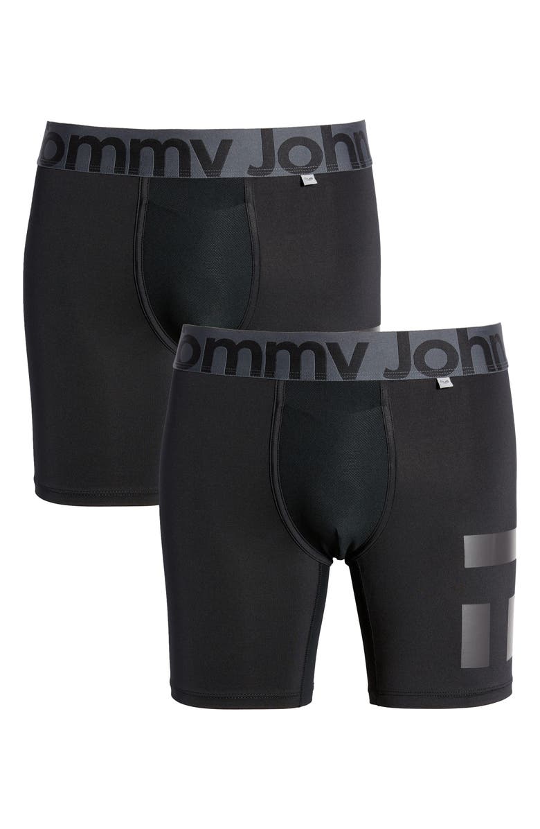 Tommy John 2-Pack 360 Sport 6-Inch Hammock Pouch<sup>™</sup> Boxer Briefs, Alternate, color, 