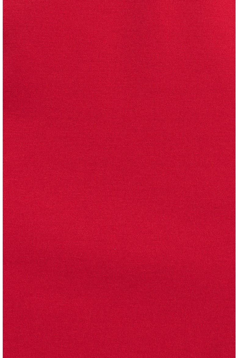 Cap Sleeve Peplum Sheath Dress, Alternate, color, RED