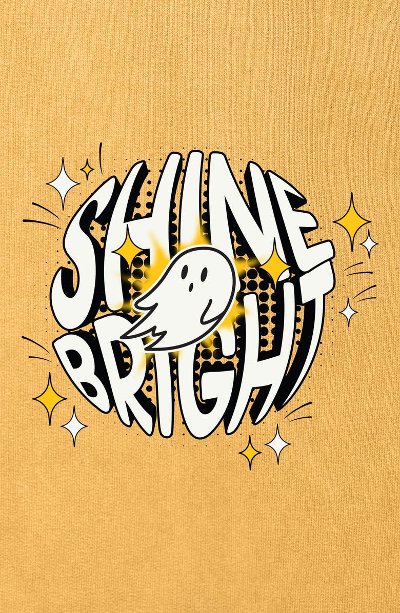 Dalix Mens Shine Bright Washed Hoodie, Alternate, color, Mustard