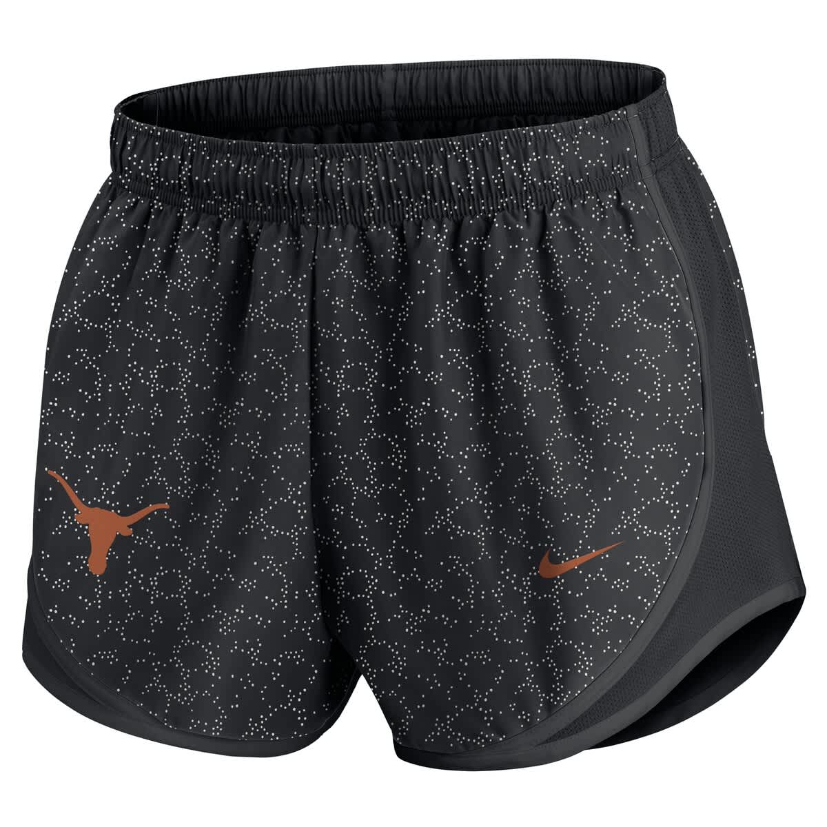 Women's Nike Black Texas Longhorns Tempo Pattern Performance Shorts - image 2