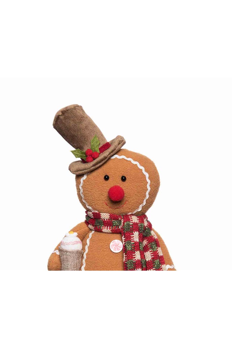Mr. Gingerbread Doll, Alternate, color, Orange