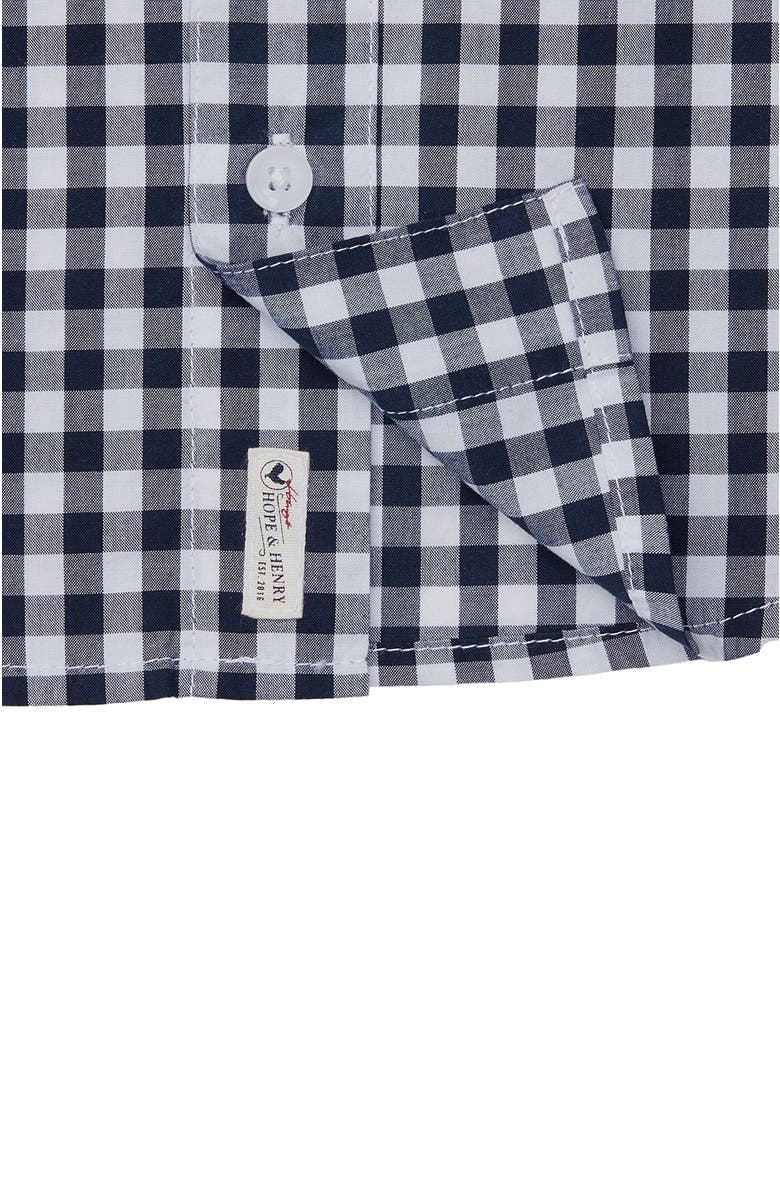 Hope & Henry Boys' Organic Poplin Button Down Shirt, Kids, Alternate, color, 