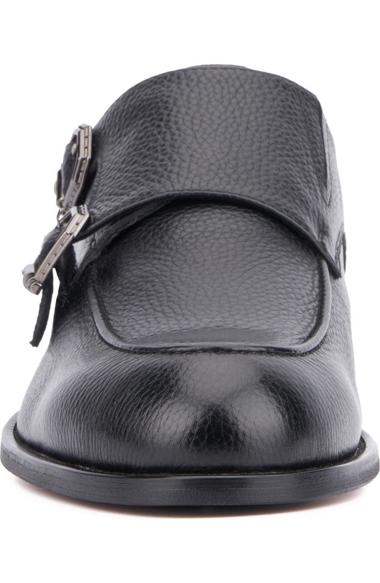 VINTAGE FOUNDRY Lawrence Monk Strap Shoe, Alternate, color, Black