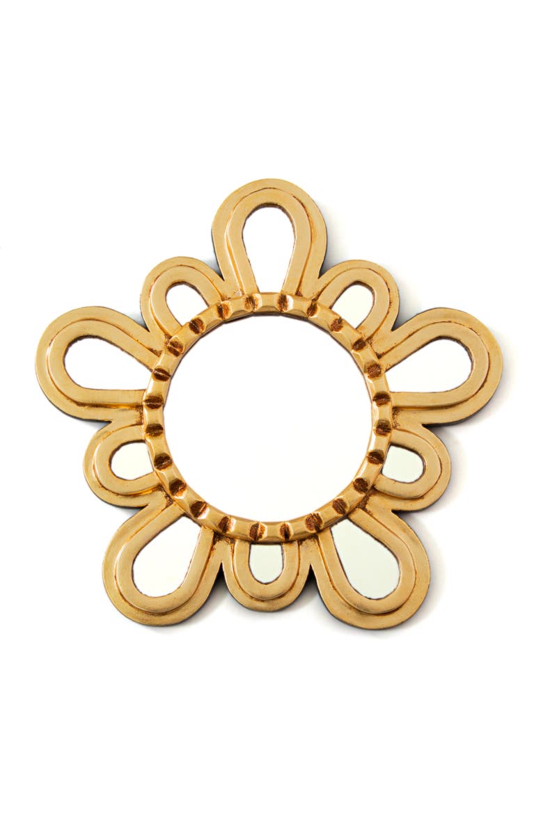 Cusco Mirror, Main, color, Gold-toned
