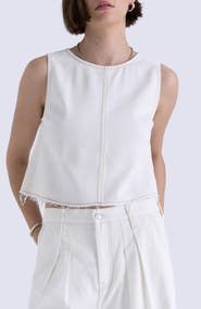 Pistola Rue Sleeveless Denim Top