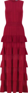 Lela Rose Bobble Knit Piper Dress