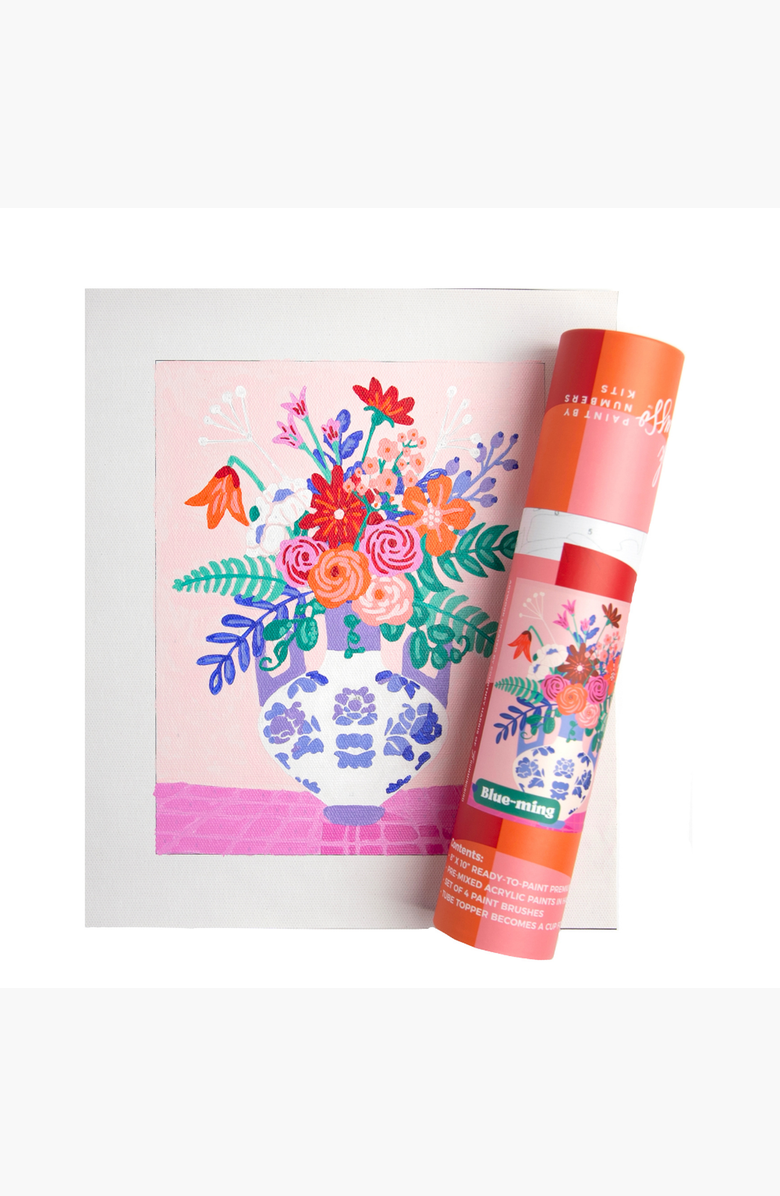 Pink Picasso Kits Blue-Ming Paint by Numbers Kit, Alternate, color, 