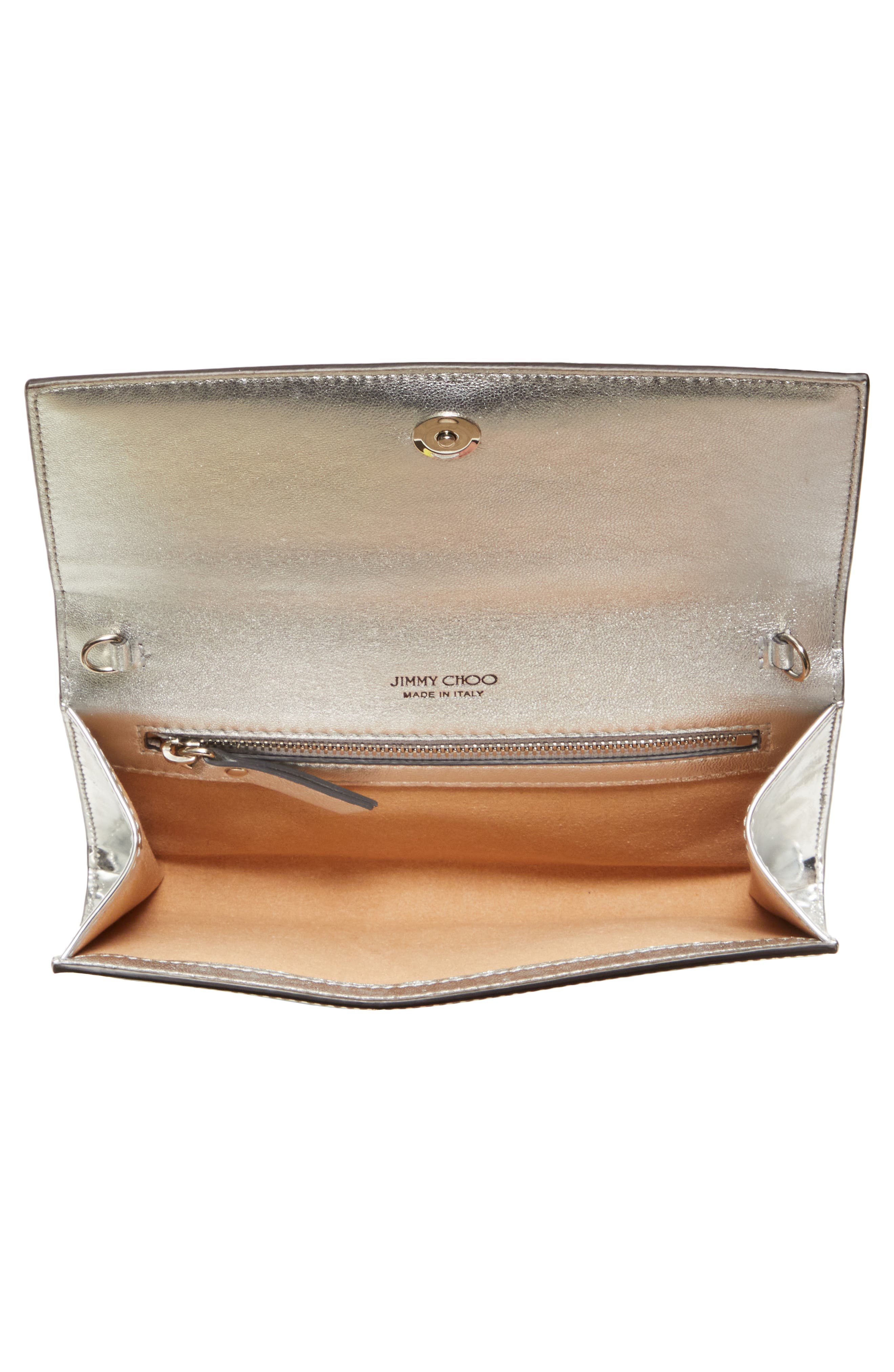 Jimmy Choo Avenue Mirror Crossbody Bag, Alternate, color, 