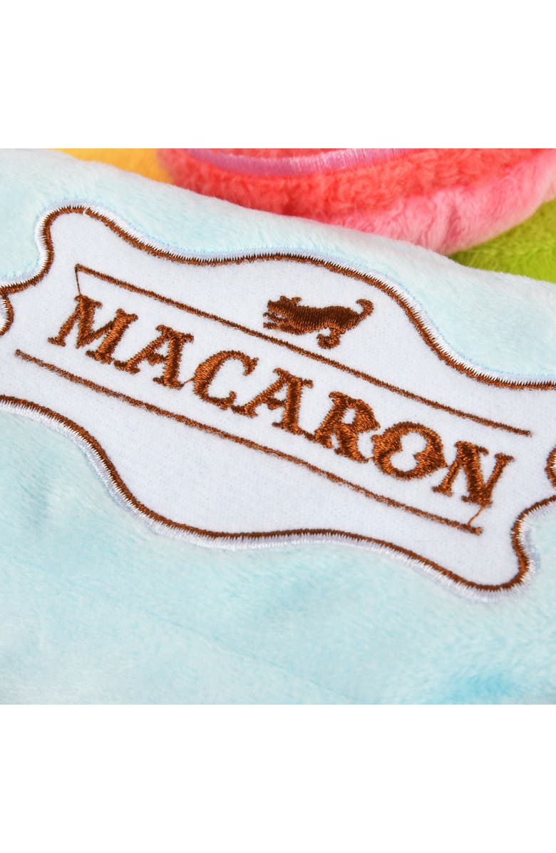 P.L.A.Y. Pup Cup Cafe Muttarons Plush Dog Toy, Alternate, color, Multicolored