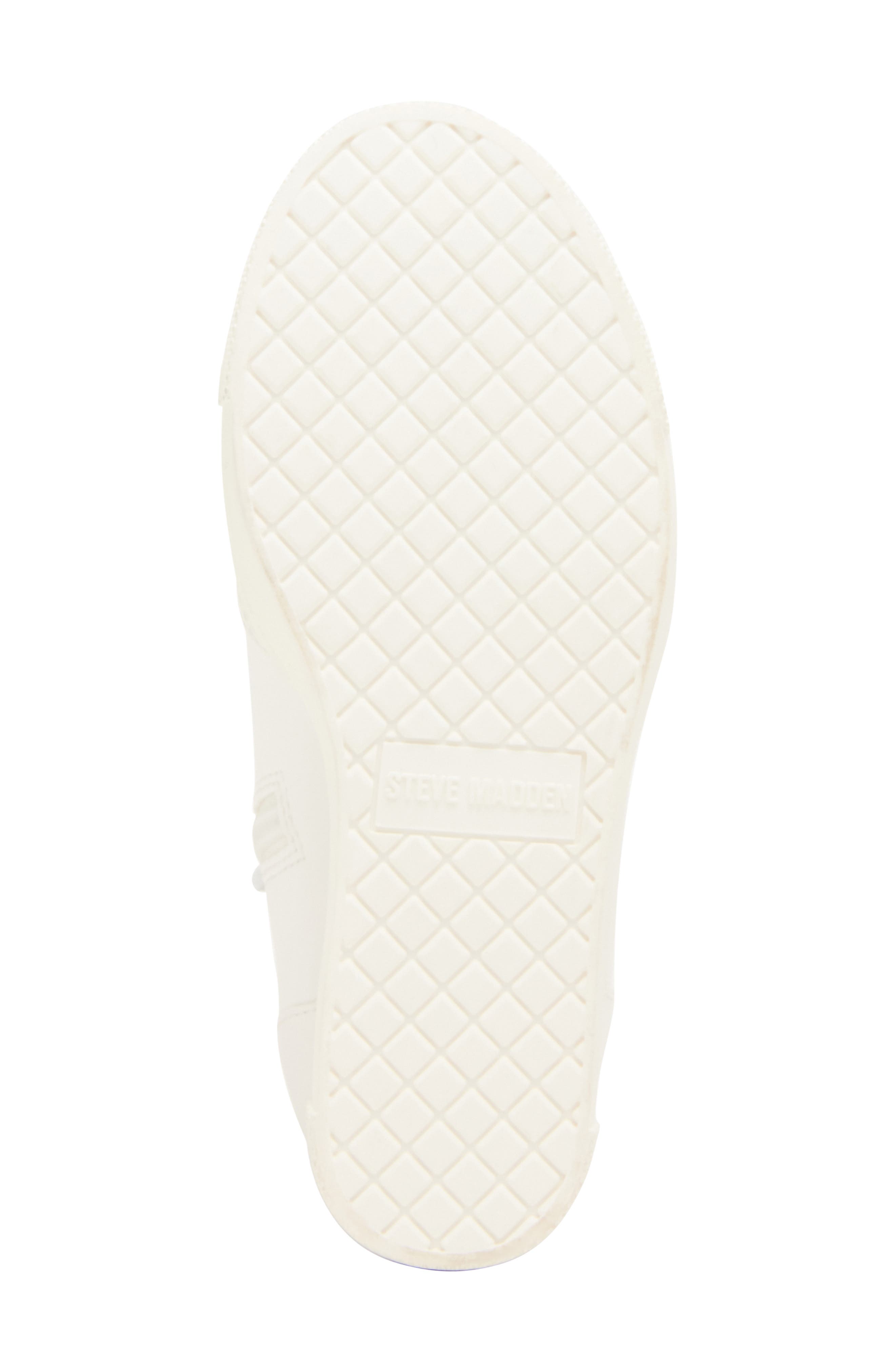 Kids' Jatomic Wedge High Top Sneaker, Alternate, color, WHITE