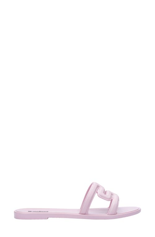 Shop Melissa M Slide Sandal In Light Pink