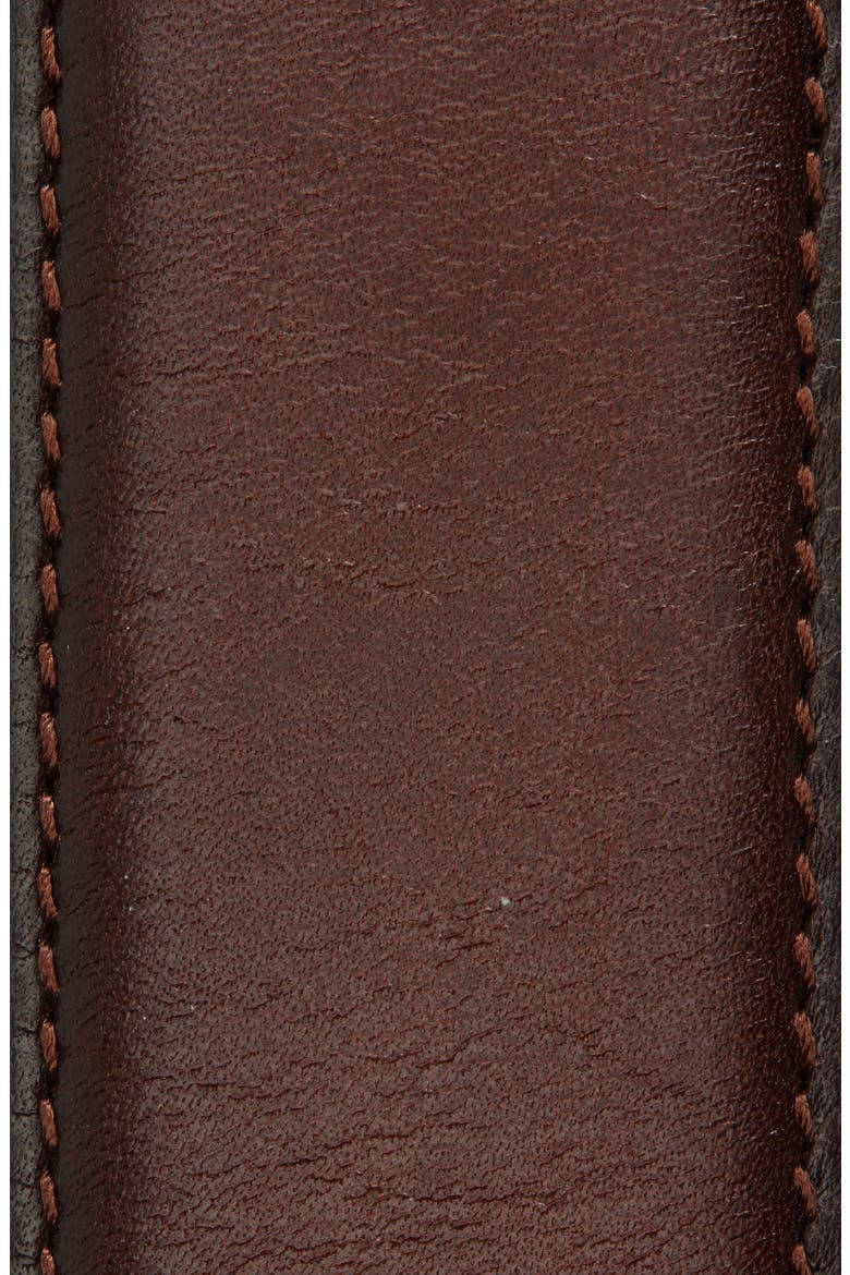 Tarek Leather Belt, Alternate, color, BROWN SEPIA