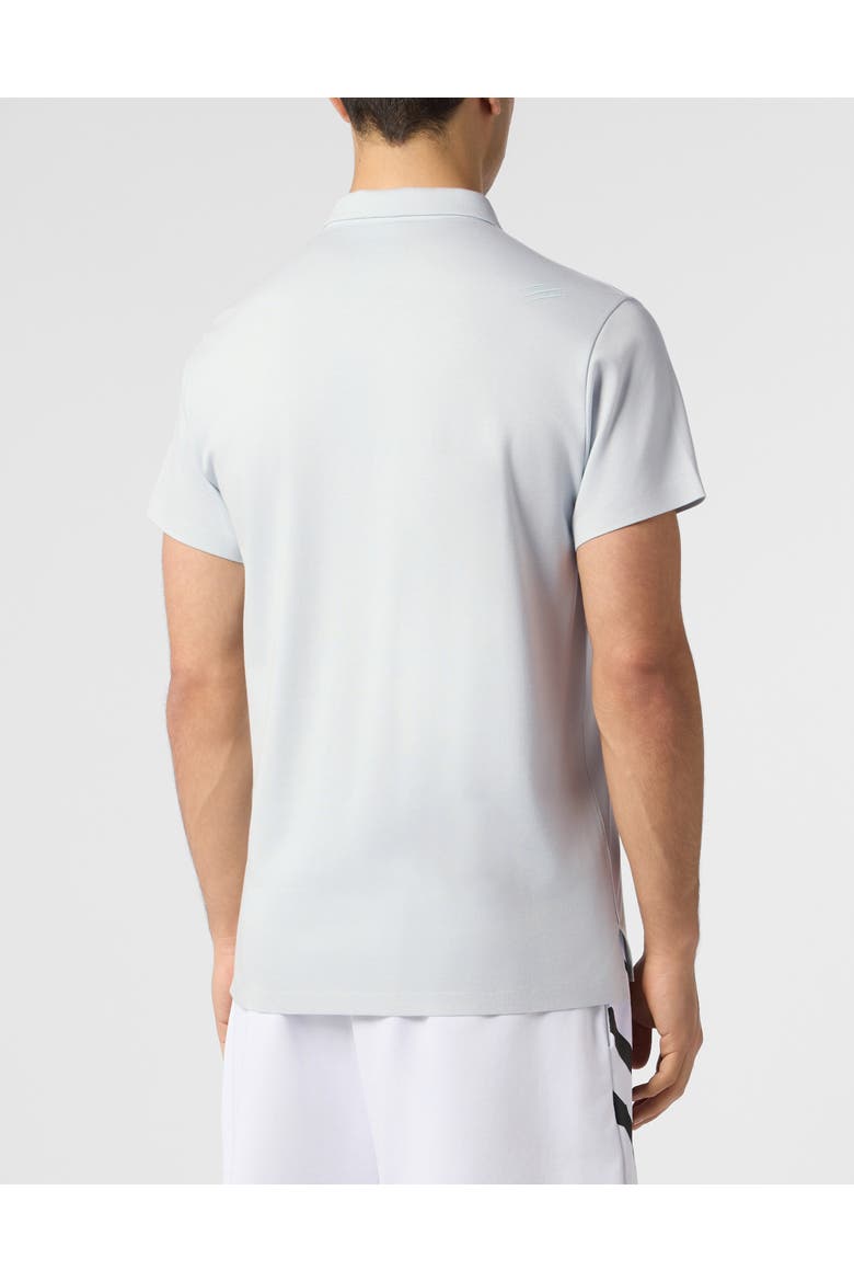 Pique Polo T-Shirt Scratch Men, Alternate, color, lightblue