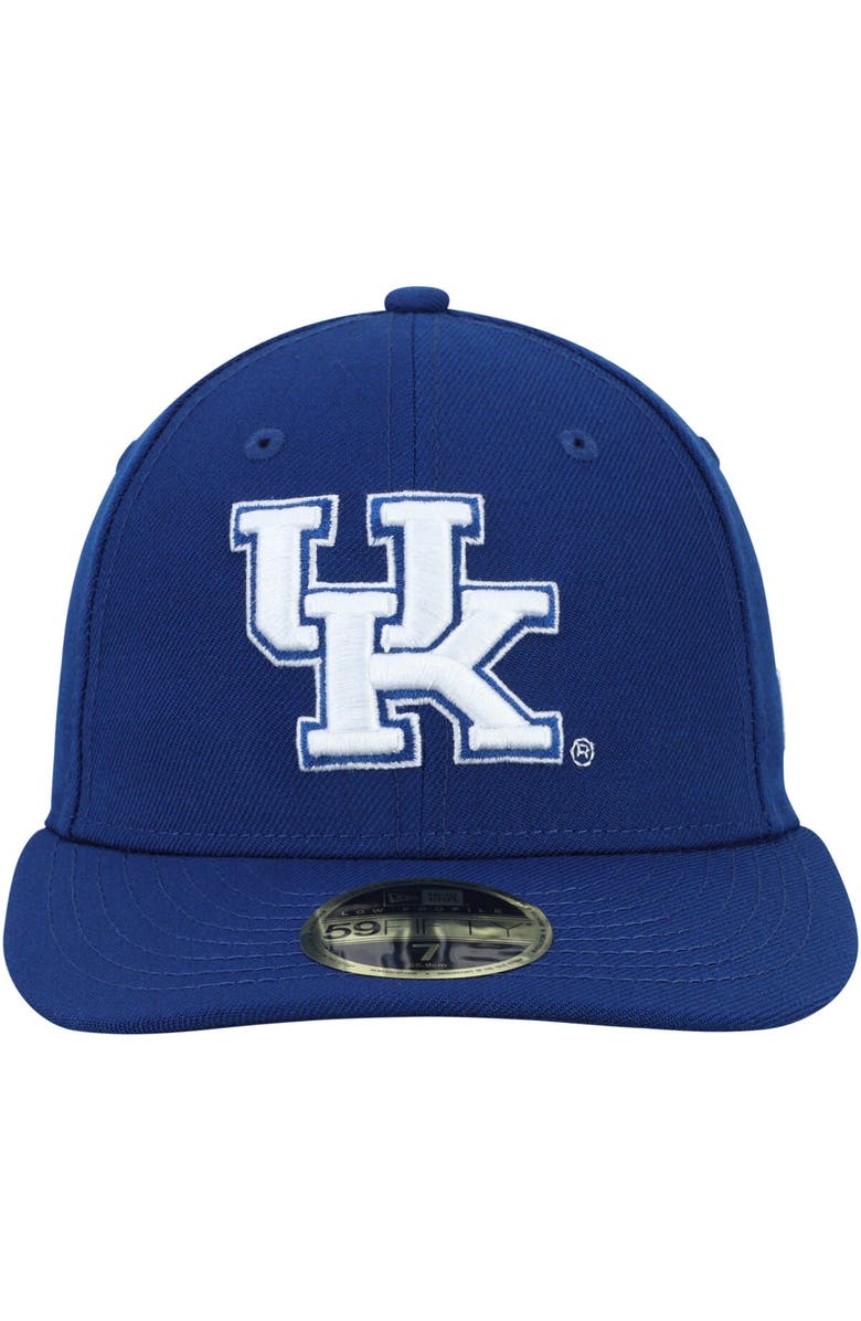 New Era Men's New Era Royal Kentucky Wildcats Basic Low Profile 59FIFTY Fitted Hat, Alternate, color, 