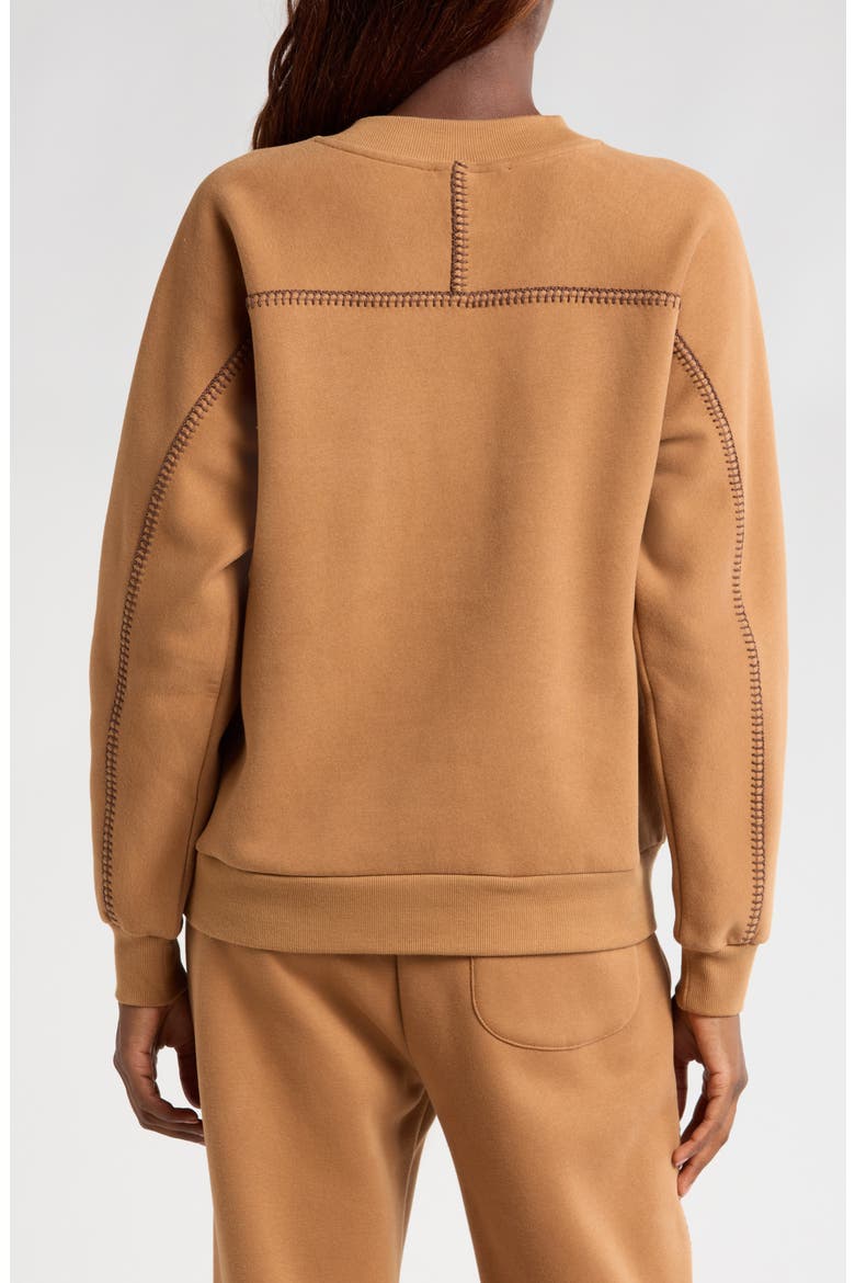 Classic Cotton Blend Sweatshirt, Alternate, color, CHE