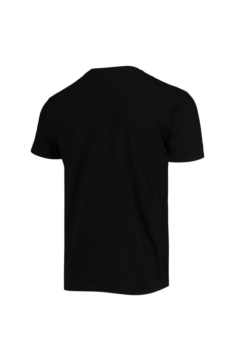 NBA X MCFLYY Men's NBA x McFlyy Black Los Angeles Lakers Identify Artist Series T-Shirt, Alternate, color, Black