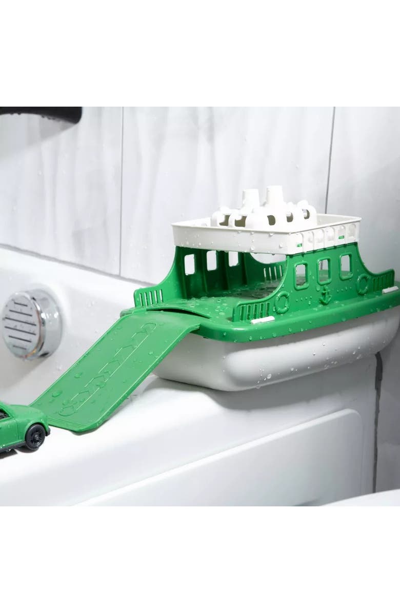 Sperric Carry Ship Bath Toy Set with Mini Cars, Alternate, color, Multicolor