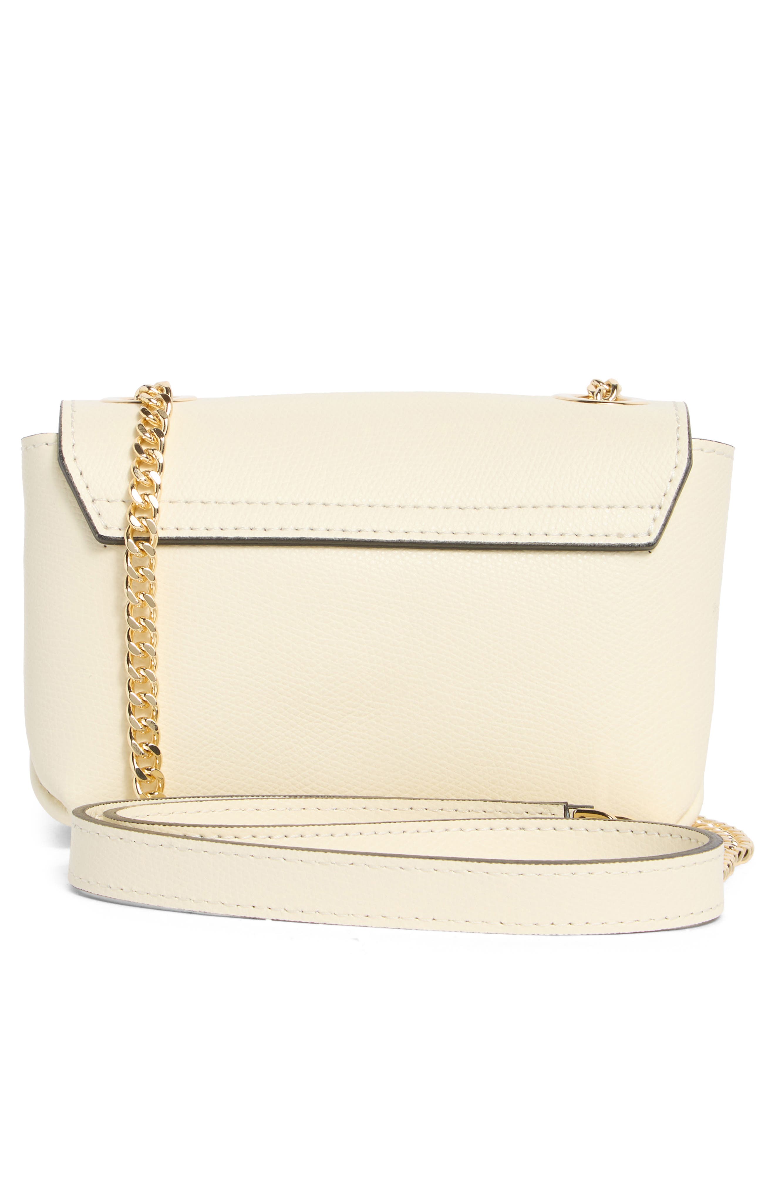 VALENTINO BY MARIO VALENTINO Lola Bonbonniere Leather Crossbody Bag, Alternate, color, 