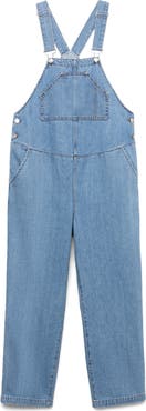 MANGO Denim Maternity Overalls