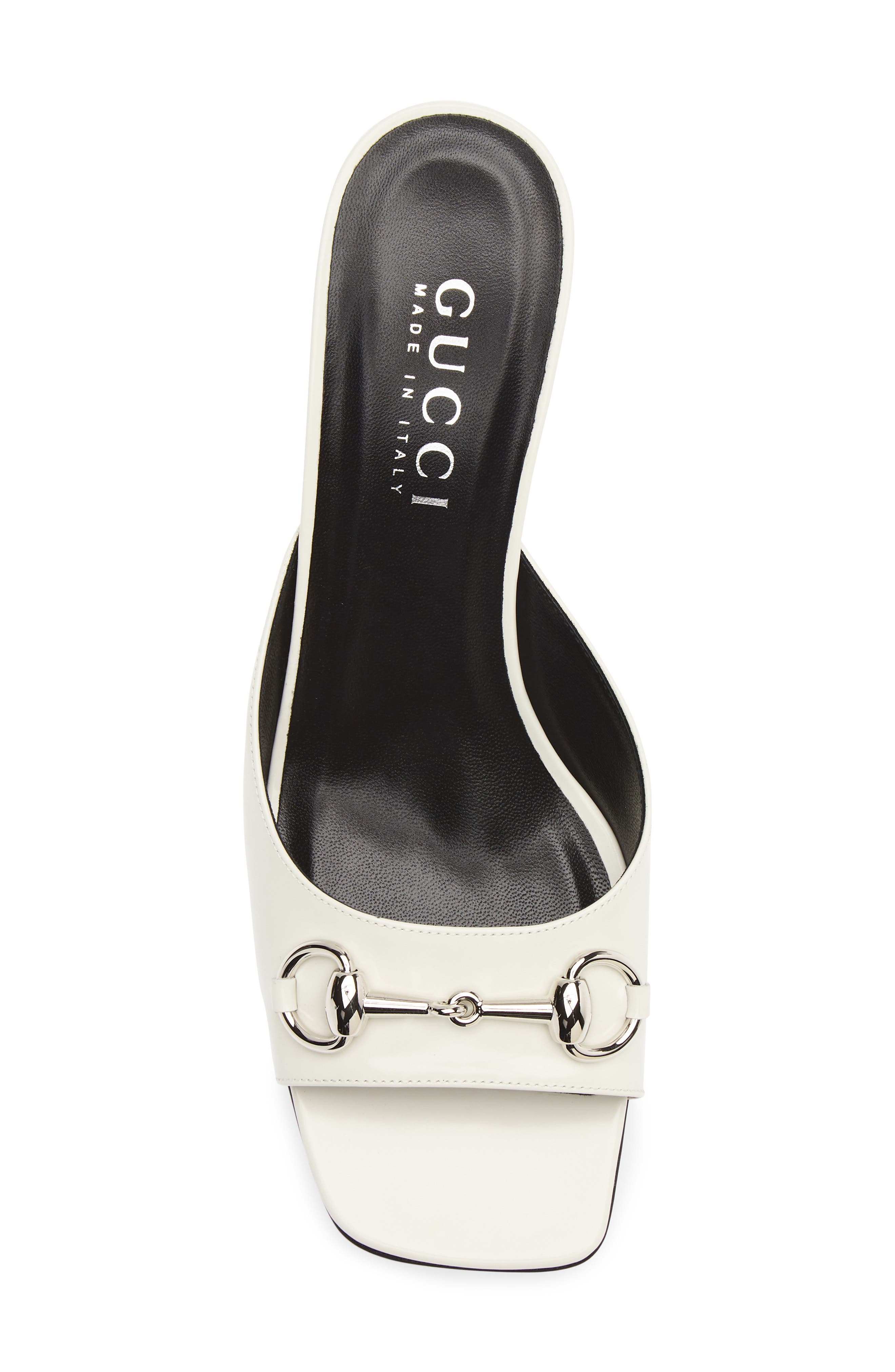 Signora Horsebit Slide Sandal, Alternate, color, 9214 IVORY