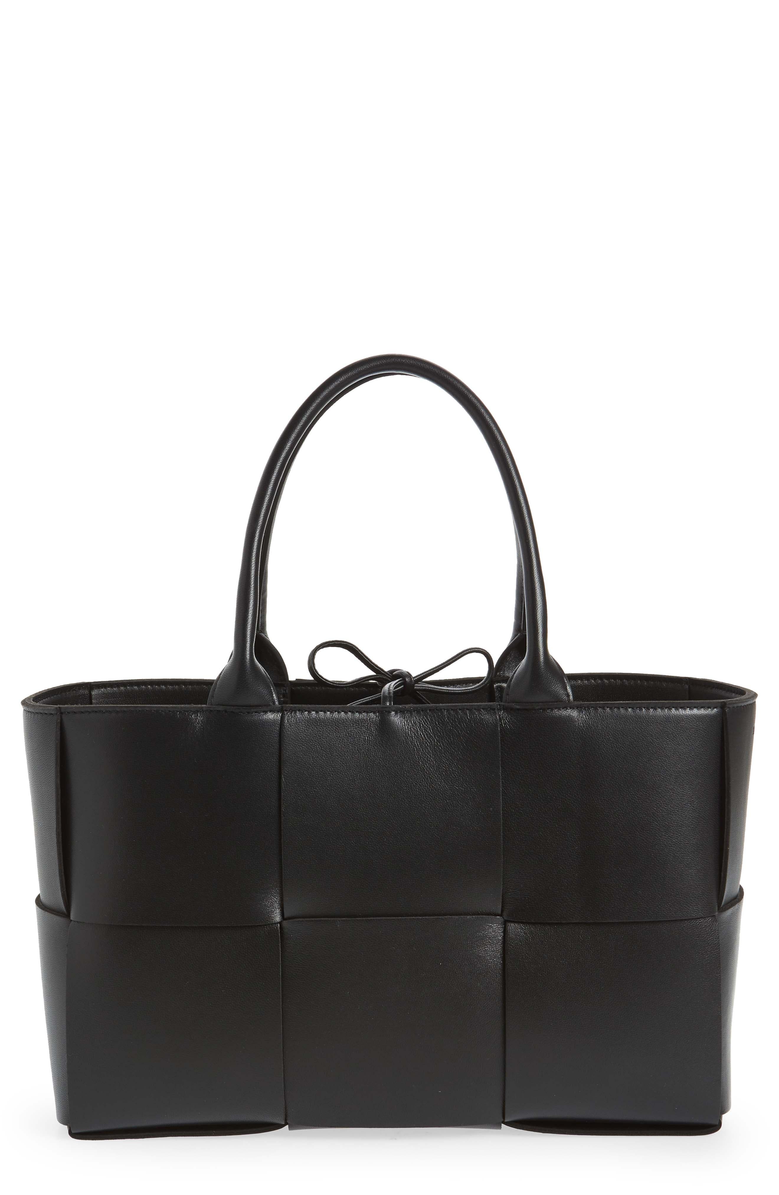 Bottega Veneta Arco Intrecciato Leather Tote, Main, color, 
