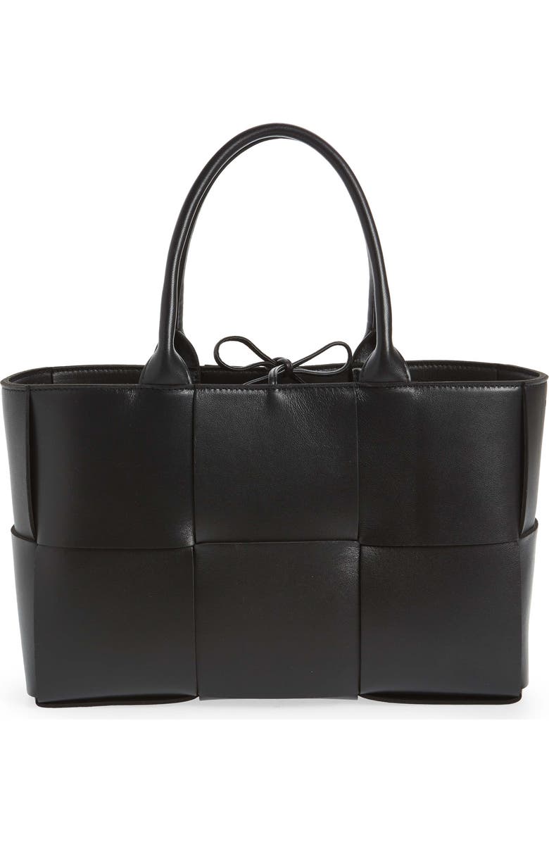 Bottega Veneta Arco Intrecciato Leather Tote, Main, color,