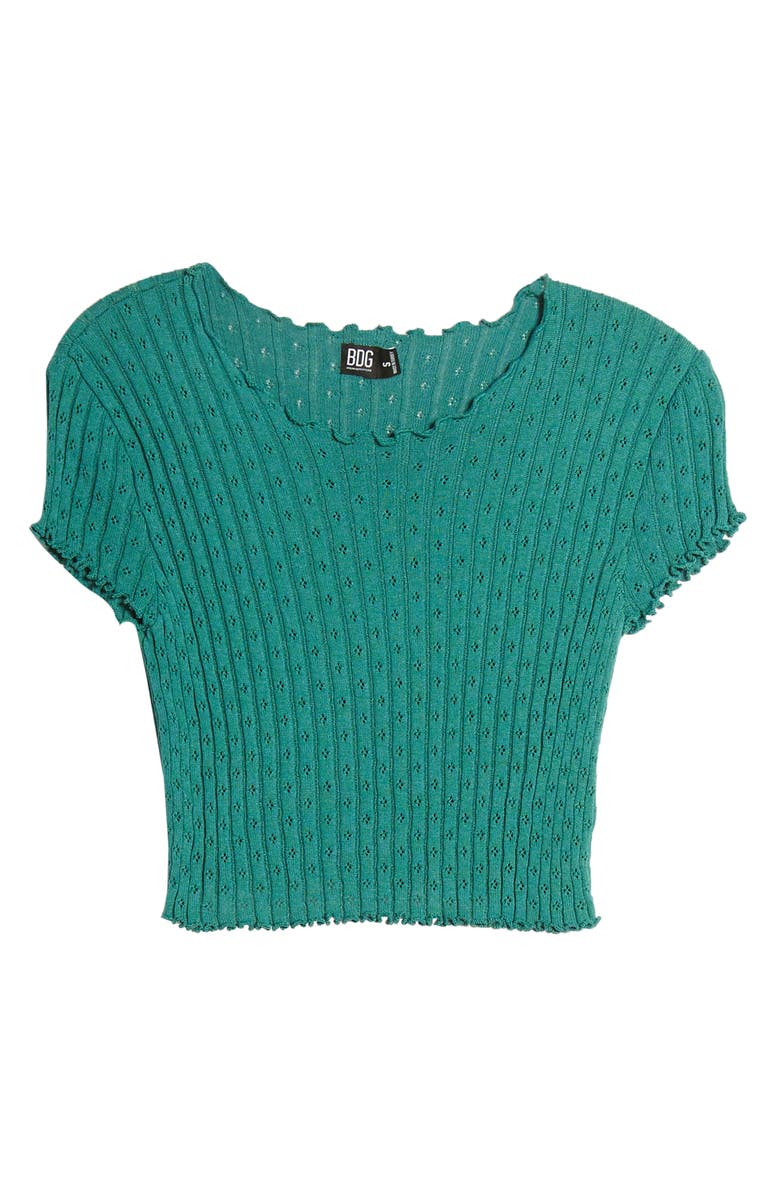 BDG Urban Outfitters Pointelle Sweater Tee, Alternate, color, 