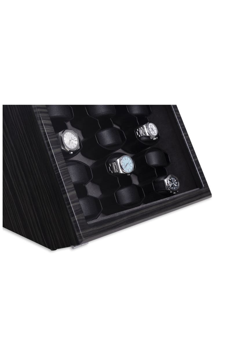 Cosmo 12-Watch Winder & Case, Alternate, color, GREY