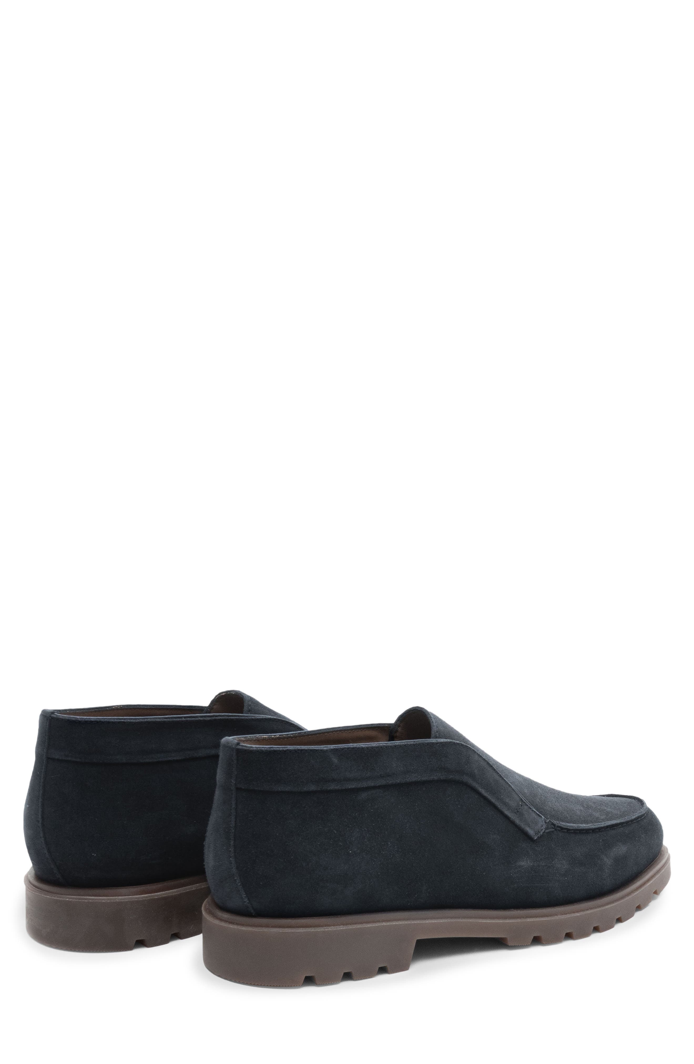 Darcy Suede Leather Desert Boot, Alternate, color, NAVY