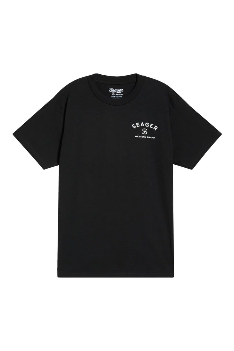 Logo Graphic T-Shirt, Alternate, color, BLACK