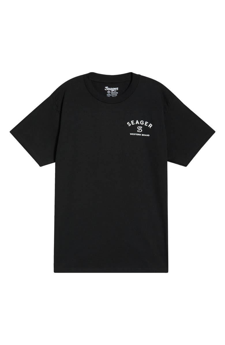 Seager Co Logo Graphic T-Shirt, Main, color, Black