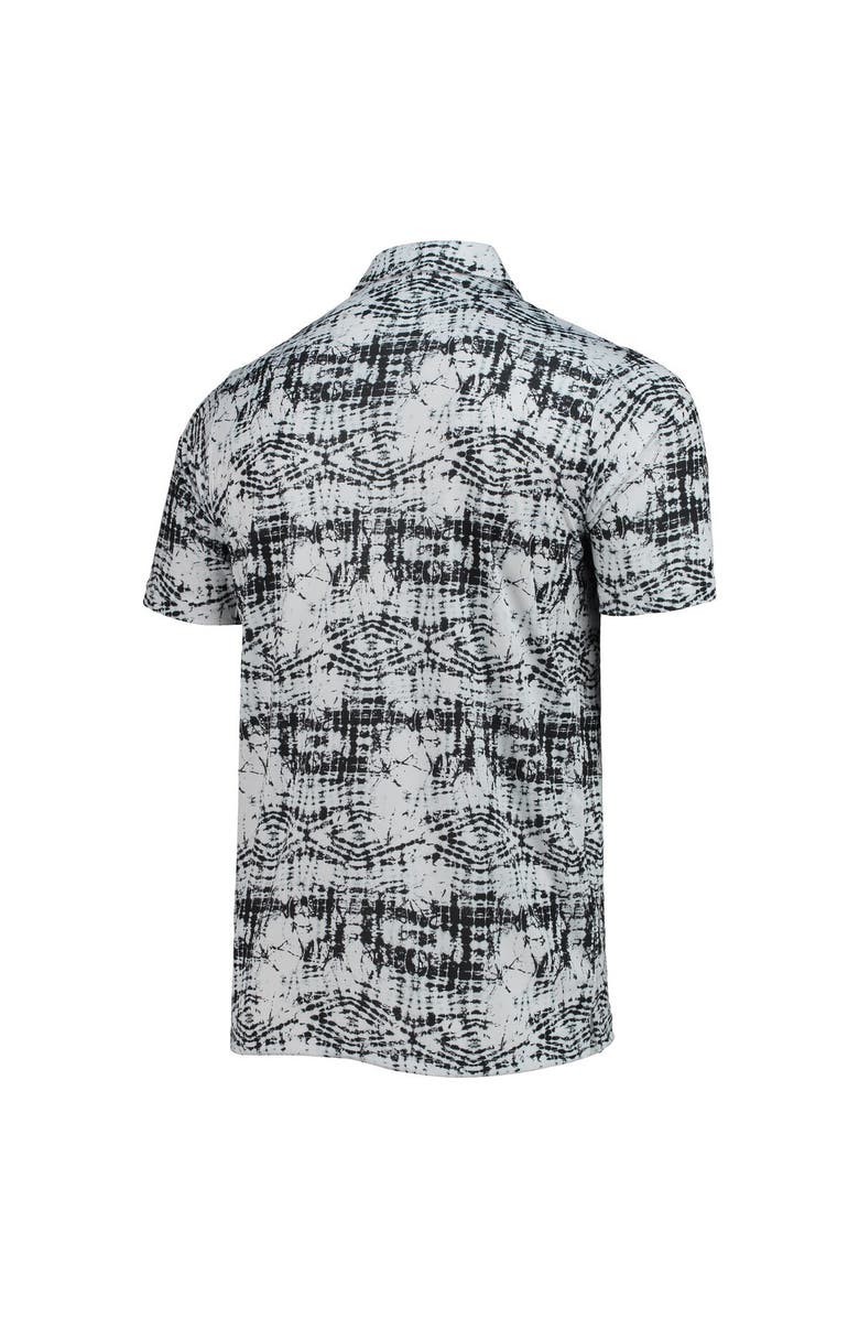 ANTIGUA Men's Antigua Black New Orleans Saints Vivid Polo, Alternate, color, 