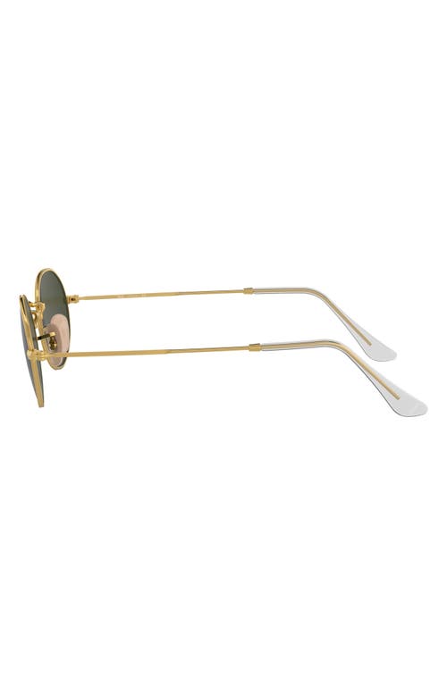 Ray Ban Ray-ban Oval 51mm Sunglasses In Gold