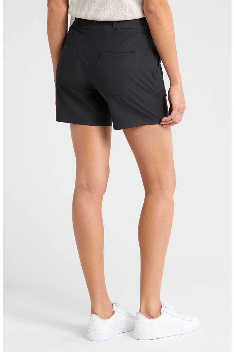 Birdie Golf Trouser Shorts, Alternate, color, BLACK