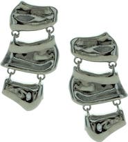 OLIVIA WELLES Isabel Sculpted Drop Earrings