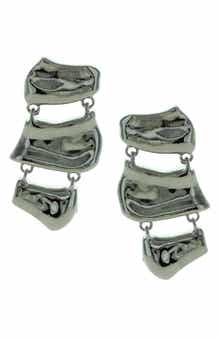 OLIVIA WELLES Isabel Sculpted Drop Earrings