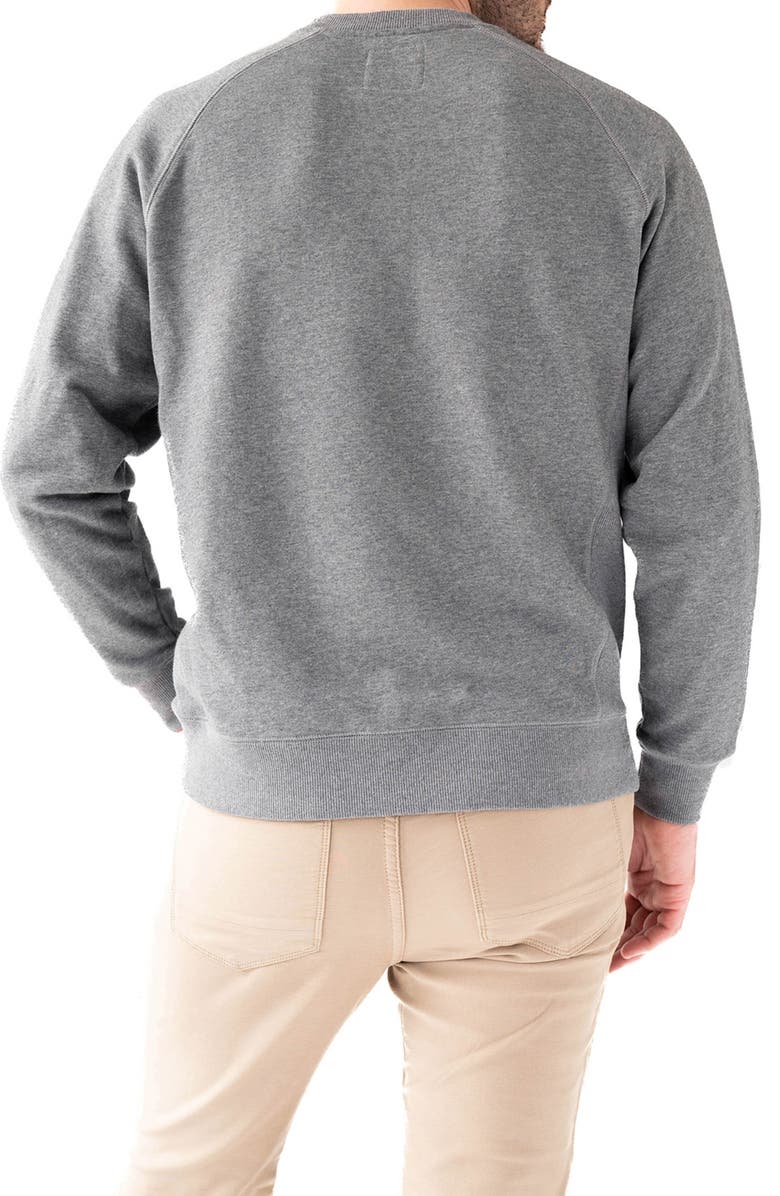 Devil-Dog Dungarees Cotton French Terry Sweatshirt, Alternate, color, 