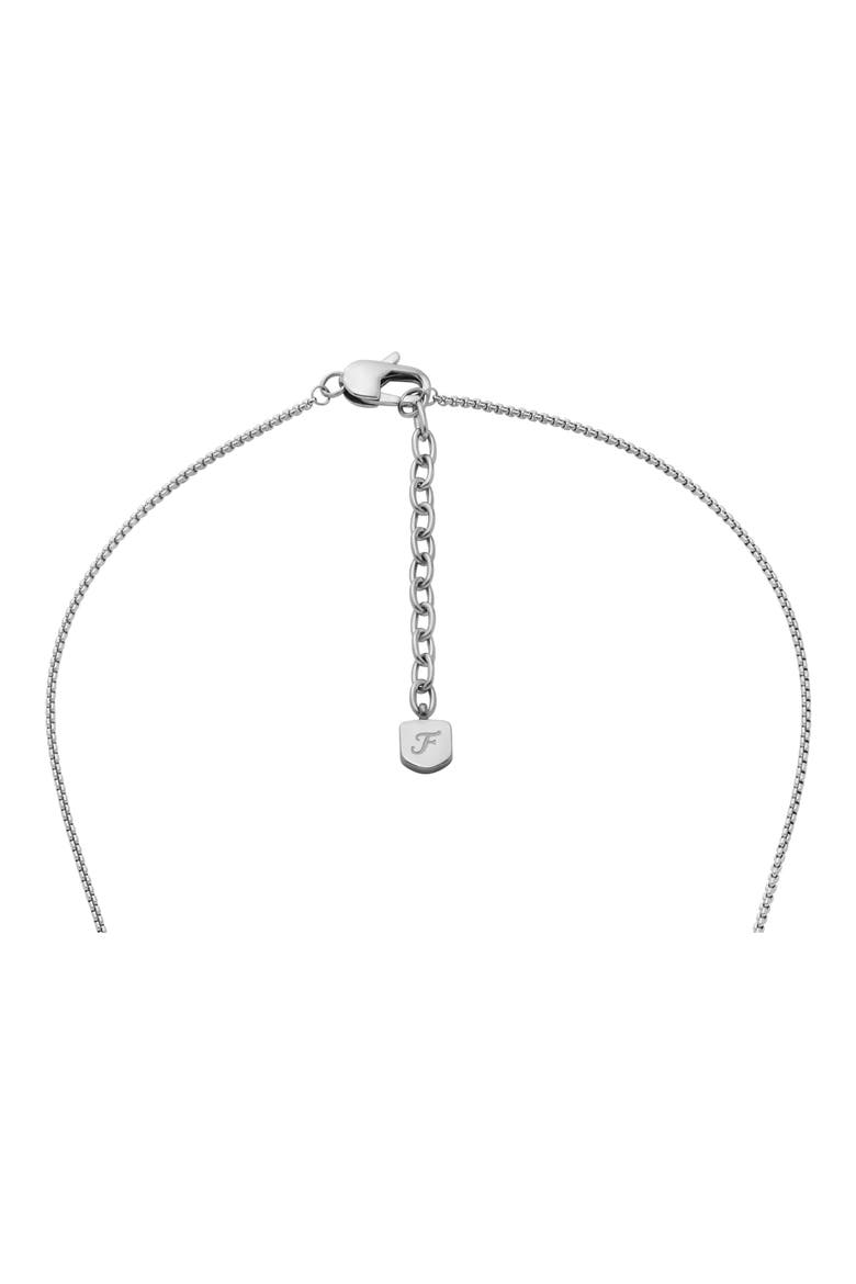 Men's Knox Dog Tag Pendant Necklace, Alternate, color, SILVER