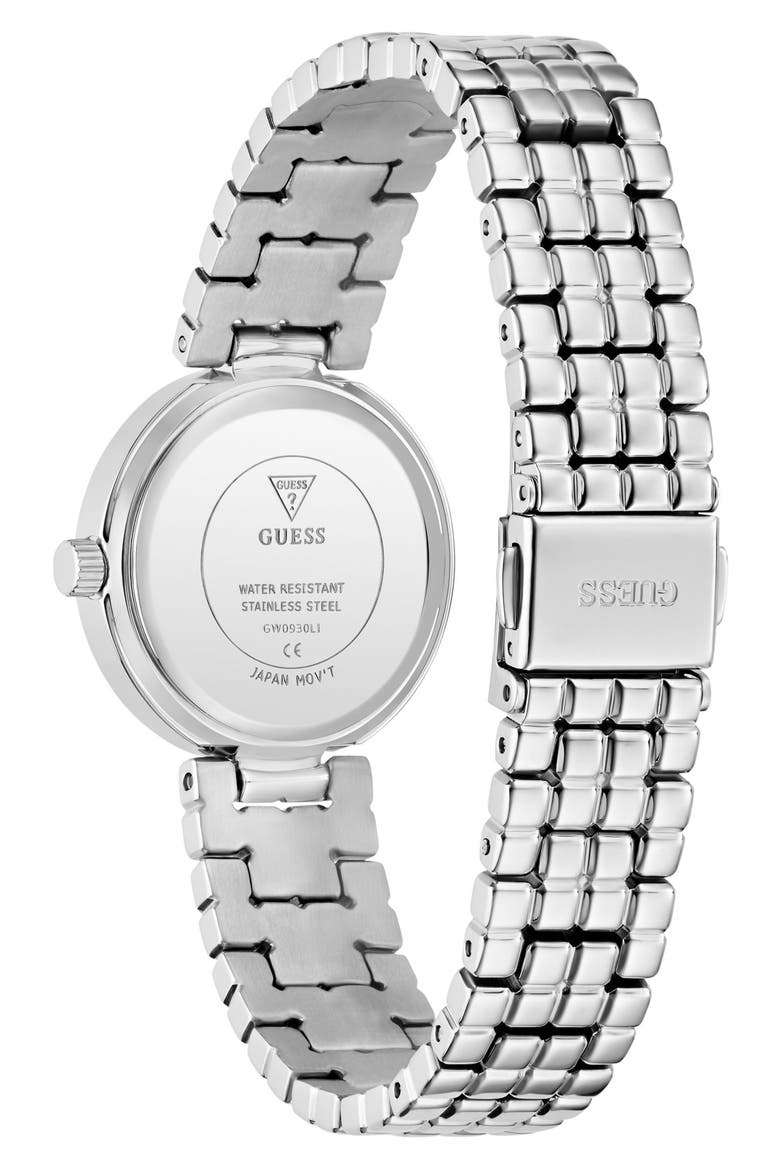 Clara Bracelet Watch, 28mm, Alternate, color, SILVER TONE