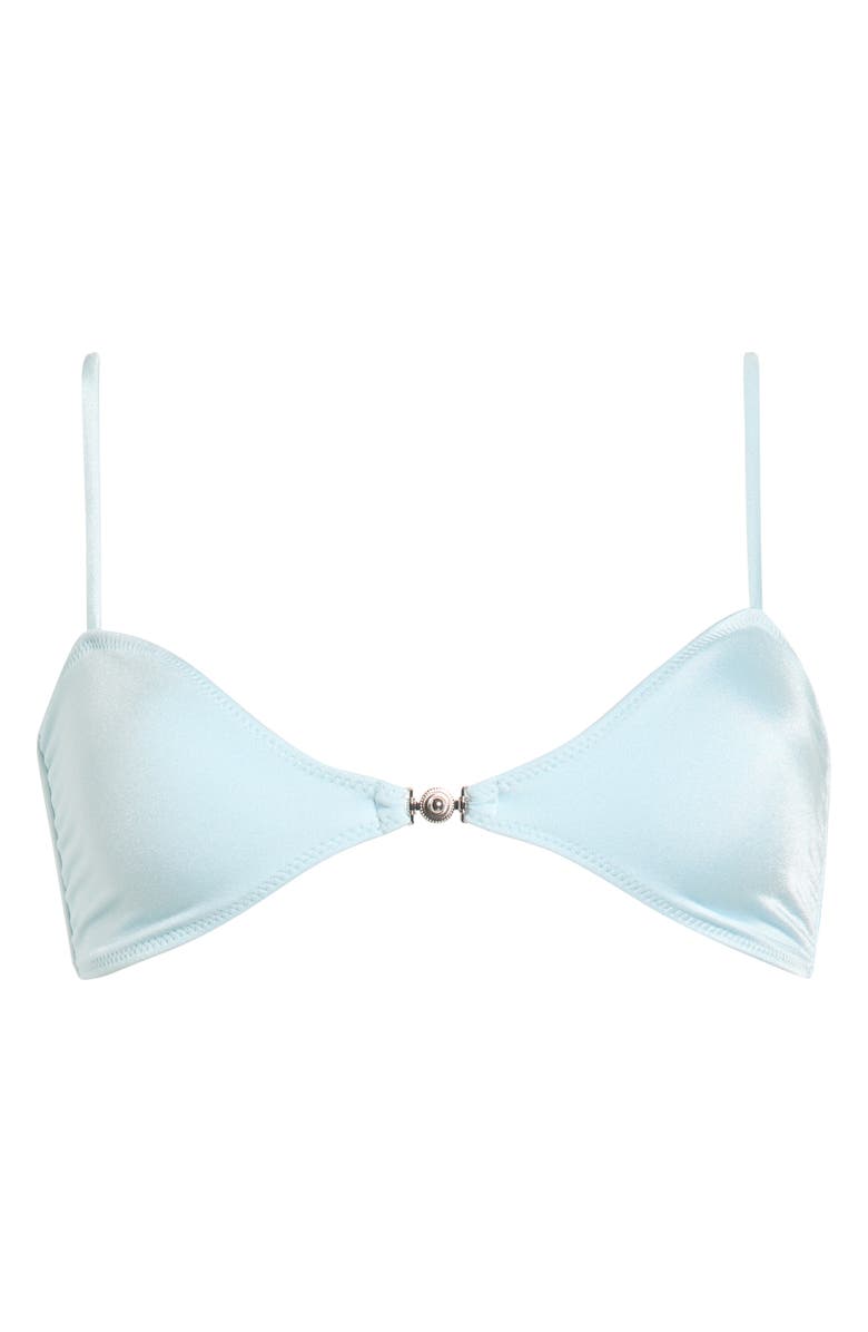 PacSun Brea Shine Bralette Bikini Top, Alternate, color, Blue