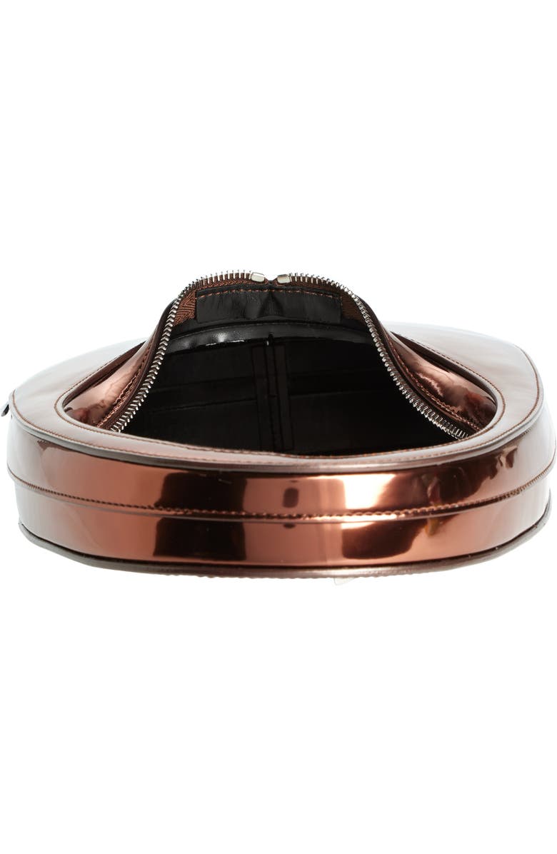 Coperni Swipe Metallic Top Handle Bag, Alternate, color,