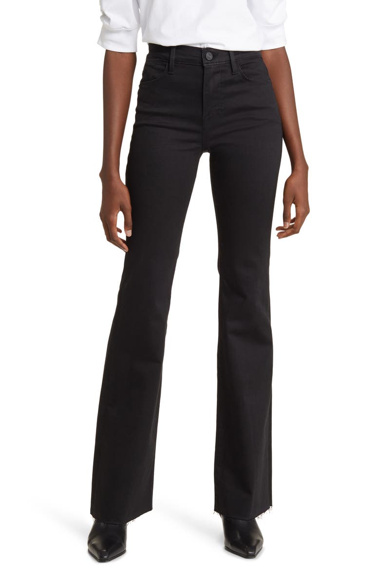 Le Easy Flare Jeans, Main, color, BLACKFINN
