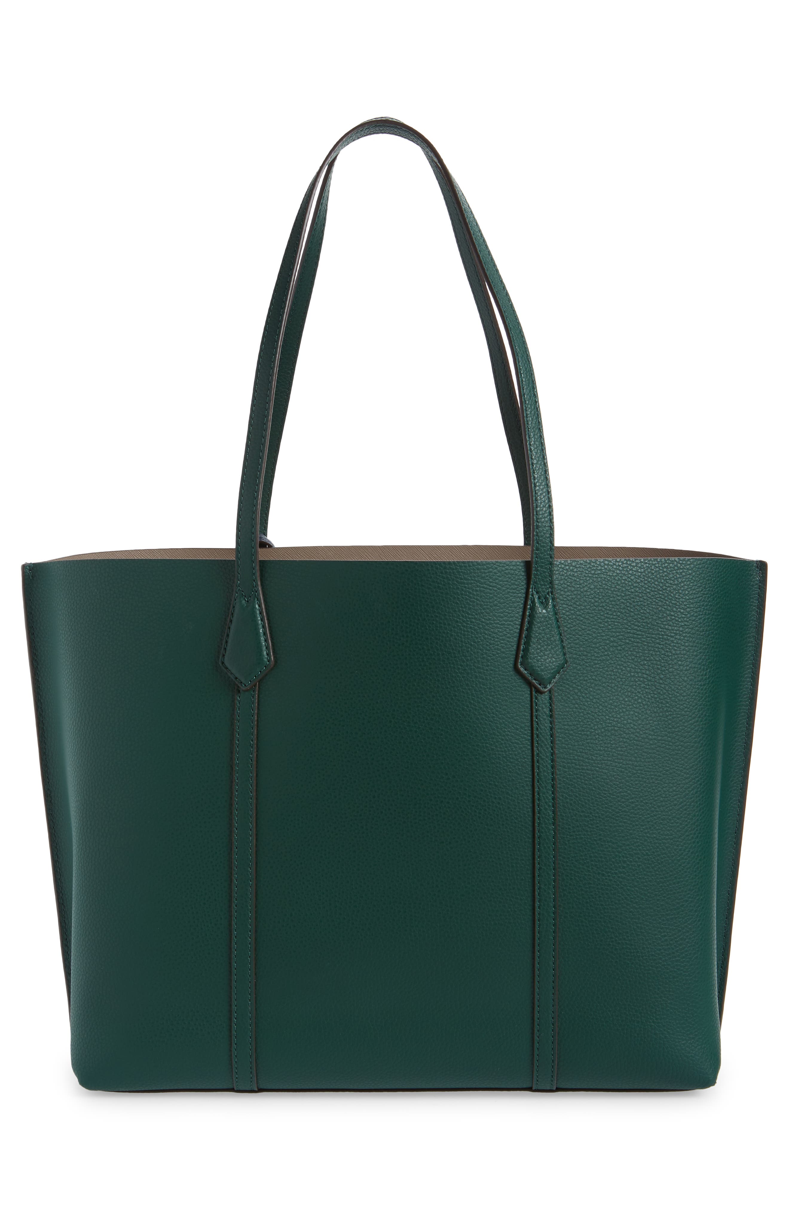 Tory Burch Perry Leather Tote, Alternate, color, 
