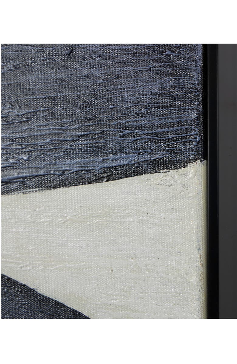 VIVIAN LUNE HOME Framed Canvas Wall Art, Alternate, color, Blue