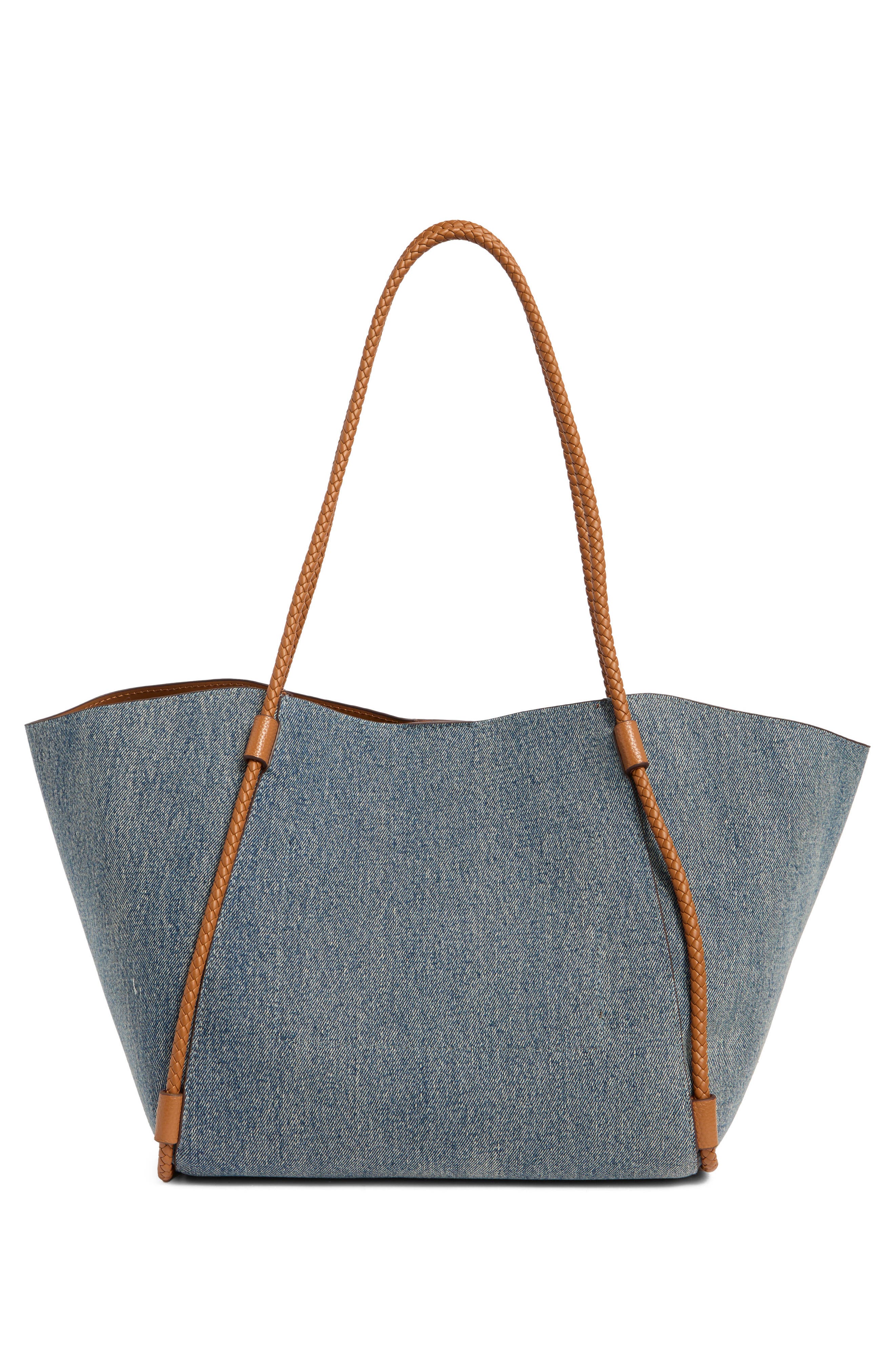 Lucky Brand Ezri Denim Tote Bag, Alternate, color, Denim