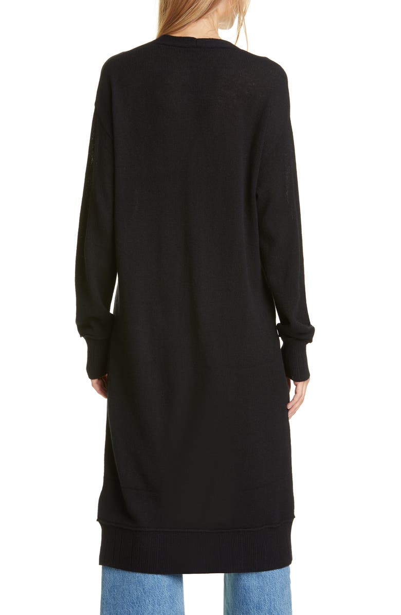 R13 Long Cashmere Cardigan, Alternate, color,