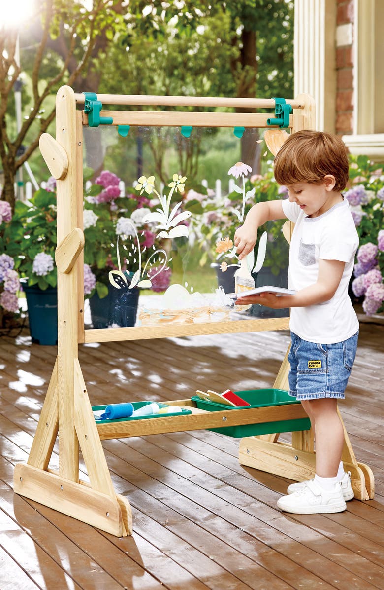 Hape Outdoor Art Easel, Alternate, color, Multi