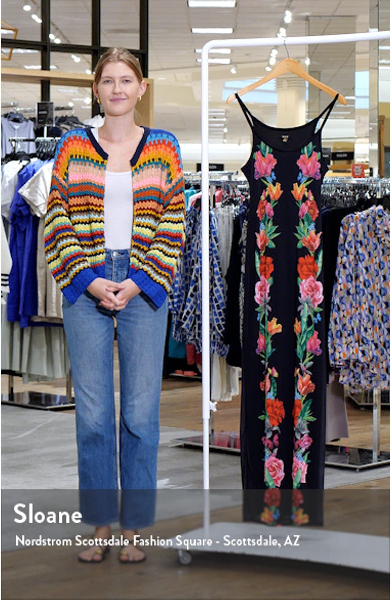 Ashlyn Printed Mesh Maxi Slipdress, sales video thumbnail