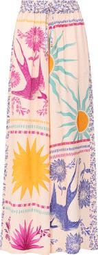 Agua Bendita Janis Alina Wide Leg Cover-Up Pants